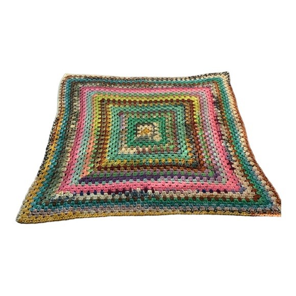 Car, Stroller, Lap, Bassinet, Crib Blanket Handmade Crochet New - Picture 8 of 11